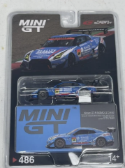 Mini GT 1:64 Nissan GT-R NISMO GT3 #56 KONDO RACING 2022 Super GT Series #486
