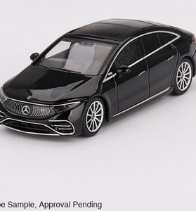 Mini GT 1:64 Mercedes-Benz EQS 580 4MATIC Black #694