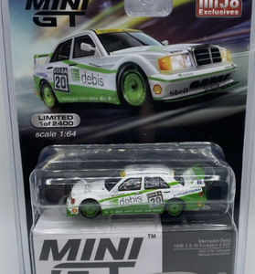 Mini GT Mercedes-Benz 190E 2.5 16 Evolution II 1991 DTM Zakspeed #20 #366