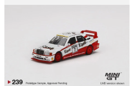 MINI GT 1/64 Mercedes-Benz 190E 2.5-16 Evolution II #7 Diecast Car MGT00239
