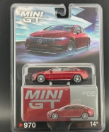 Mini GT Mercedes-Benz EQS 580 4MATIC Red Metallic #970