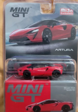 Mini GT 1:64 McLaren Artura Vermillion Red LHD #532