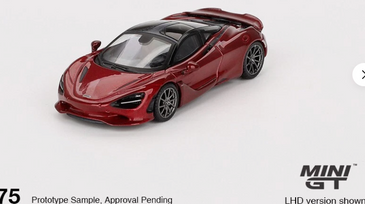 Mini GT 1:64 McLaren 750S Amaranth Red #775
