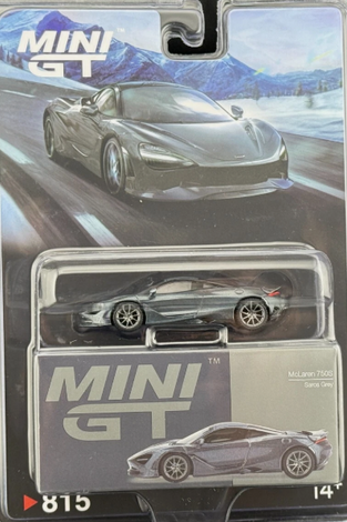 Mini GT McLaren 750S Saros Grey #815