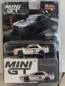 Mini GT Nissan Skyline GTR R32 GR. A #23 1990 Macau Guia Race Winner MGT592