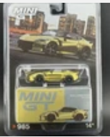 Mini GT Nissan Z VeilSide FFZ400 Gold Chrome #985