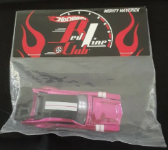 Hot Wheels RLC 2009 Convention MIGHTY MAVERICK Pink Party Car REDLINE CLUB rare