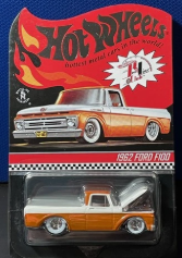 HOT WHEELS RLC ORANGE 1962 FORD F100 PICKUP TRUCK