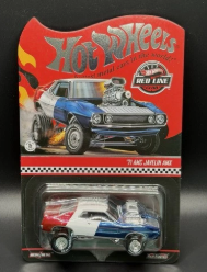 Hot Wheels RLC Exclusive 1971 AMC Javelin AMX Red/White/Bluie