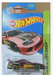 HOT WHEELS SUPER TREASURE HUNT RED TOYOTA SUPRA