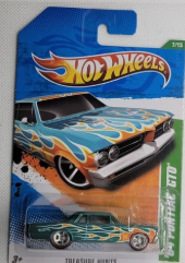 HOT WHEELS SUPER TREASURE HUNT '64 PONTIAC GTO