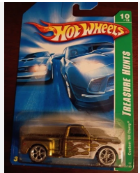 HOT WHEELS SUPER TREASURE HUNT CUSTOM '69 CHEVY TRUCK
