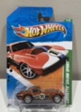HOT WHEELS SUPER TREASURE ORANGE CORVETTE GRAND SPORT