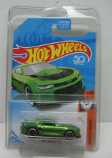 HOT WHEELS SUPER TREASURE GREEN 2017 CAMARO ZL1