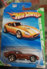 HOT WHEELS SUPER TREASURE ORANGE SHELBY COBRA DAYTONA COUPE