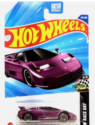 HOT WHEELS SUPER TREASURE PURPLE '94 BUGATTI EB110 SS