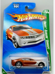 HOT WHEELS SUPER TREASURE HUNT ORANGE CHEVY CAMARO CONCEPT