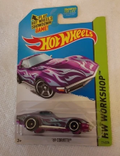 HOT WHEELS SUPER TREASURE HUNT PURPLE '69 CORVETTE