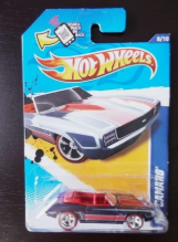 HOT WHEELS SUPER TREASURE HUNT '69 CHEVY CAMARO