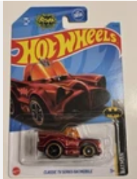 HOT WHEELS SUPER TREASURE HUNT TOONED CLASSIC TV SERIES BATMOBILE
