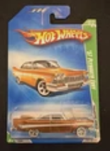 HOT WHEELS SUPER TREASURE HUNT '57 PLYMOUTH FURY