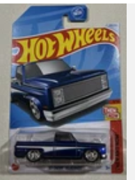 HOT WHEELS SUPER TREASURE HUNT BLUE '83  CHEVY SILVERADO