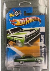 HOT WHEELS SUPER TREASURE HUNT GREEN '66 FORD 427 FAIRLANE