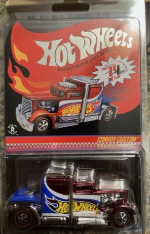 HOT WHEELS RLC RED/BLUE CONVOY CUSTOM