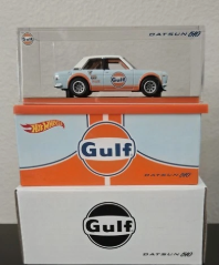 HOT WHEELS RLC GULF LIVERY DATSUN 510