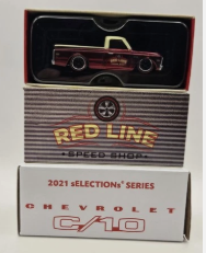 HOT WHEELS RLC RED CHEVROLET C10 TRUCK