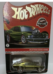 HOT WHEELS RLC GREEN MUSTANG BOSS HOSS