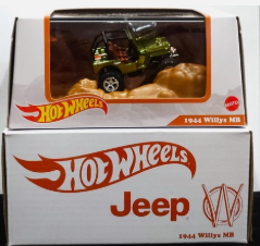 HOT WHEELS RLC GREEN 1944 WIILYS JEEP MB