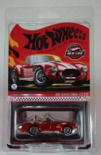 HOT WHEELS RLC RED 1965 SHELBY COBRA 427 S/C
