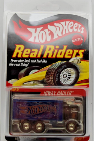 HOT WHEELS RLC REAL RIDERS BLUE HIWAY HAULER
