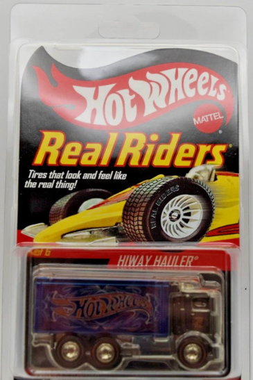 HOT WHEELS RLC REAL RIDERS BLUE HIWAY HAULER