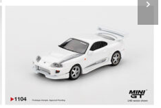 Mini GT 1:64 Toyota Supra VeilSide Combat V-I – White #1104