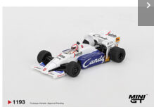 Mini GT 1:64 Toleman TG184 #20 Johnny Cecotto 1984 Monaco Grand Prix #1193