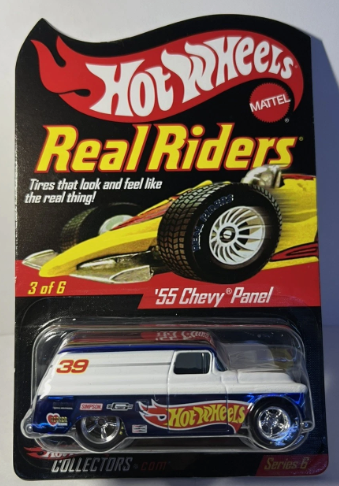 Hot Wheels RLC Real Riders '55 Chevy Panel Truck