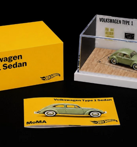 Hot Wheels x MoMA VW Beetle Type 1 Sedan