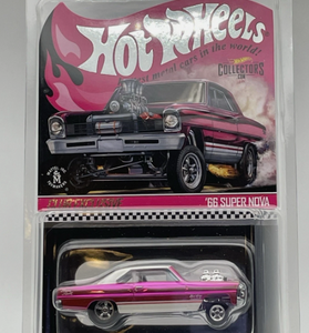 Hot Wheels RLC '66 Super Nova Gasser - Spectraflame Pink Club Exclusive Seale