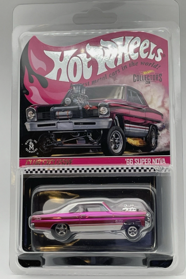 Hot Wheels RLC '66 Super Nova Gasser - Spectraflame Pink Club Exclusive Seale