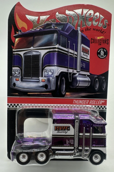 Hot Wheels RLC Redline Club - Thunder Roller - Purple -