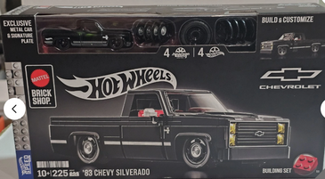 Mattel Brick Shop Hot Wheels Speed Series '83 Chevy Silverado 1/64