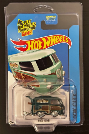 Hot Wheels Kool Kombi 2015 Super Treasure Hunt  w/Protector