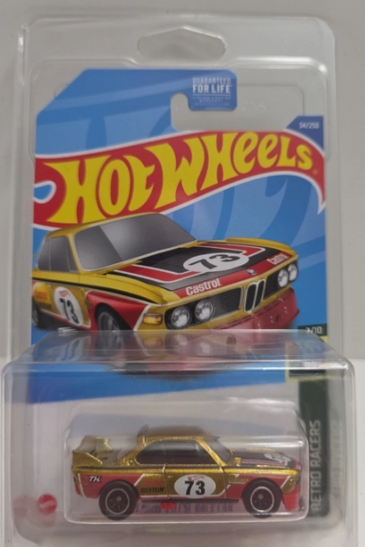 Hot Wheels '73 BMW 3.0 CSL Race Car Super Treasure Hunt STH W/PROTECTOR