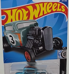Hot Wheels Rod Squad ‘32 Ford Super Treasure Hunt Gulf Blue with Protector