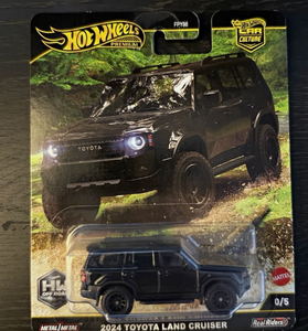 Hot Wheels Car Culture HW Off-Road 2024 Toyota Land Cruiser 0/5 Chase