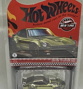 Hot Wheels Red Line Club 1:64 Custom '72 Datsun 240Z Green