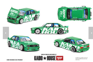 Kaido House x Mini GT BMW M3 Kaido Works V2- Green