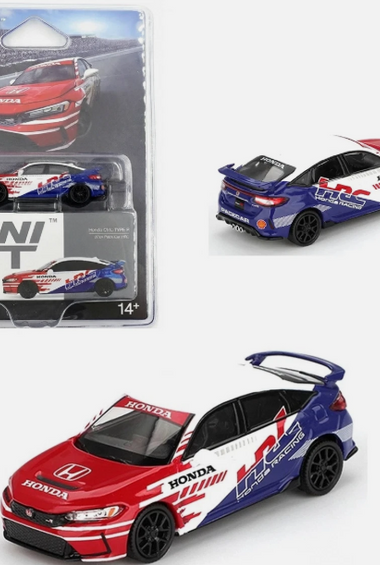 Mini GT Honda Civic TYPE R 2024 Pace Car HRC #1079